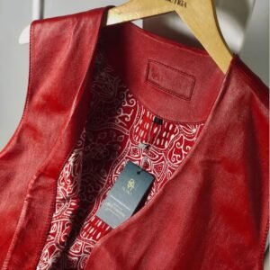 Vittoria Leather Vest